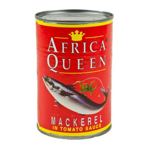 African queen Mackerel in tomatoe sauce 425g