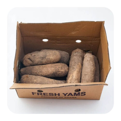 Fresh yam Half box 10kg
