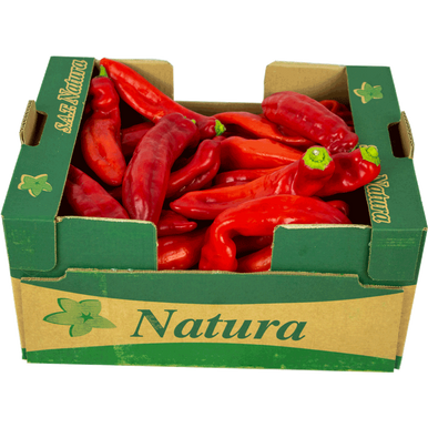 Pointy red cap pepper Box