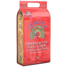 Peacock Easy Cook Rice (5kg)