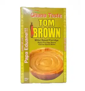 Creamy millet-based porridge from Ghana, ideal for authentic West African cuisine.