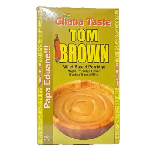 Creamy millet-based porridge from Ghana, ideal for authentic West African cuisine.