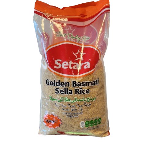 Setara Golden Basmati Sella Rice (10kg)